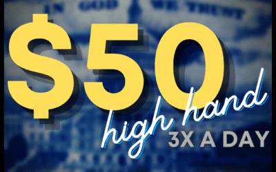 $50 HIGH HAND GIVEAWAY~